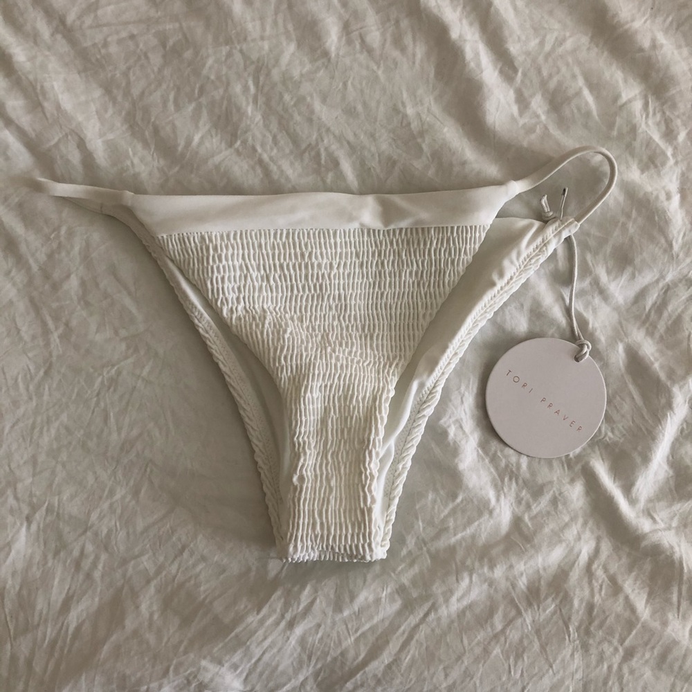 Tori Praver bikini bottom